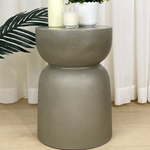 Elysia - Circular Concrete Stool/ Bedside Table